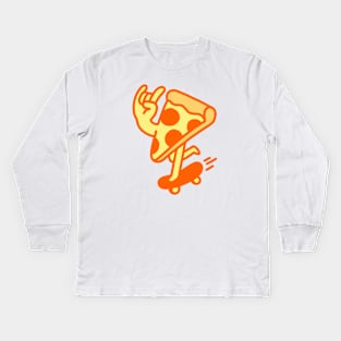 Rad Pizza Kids Long Sleeve T-Shirt